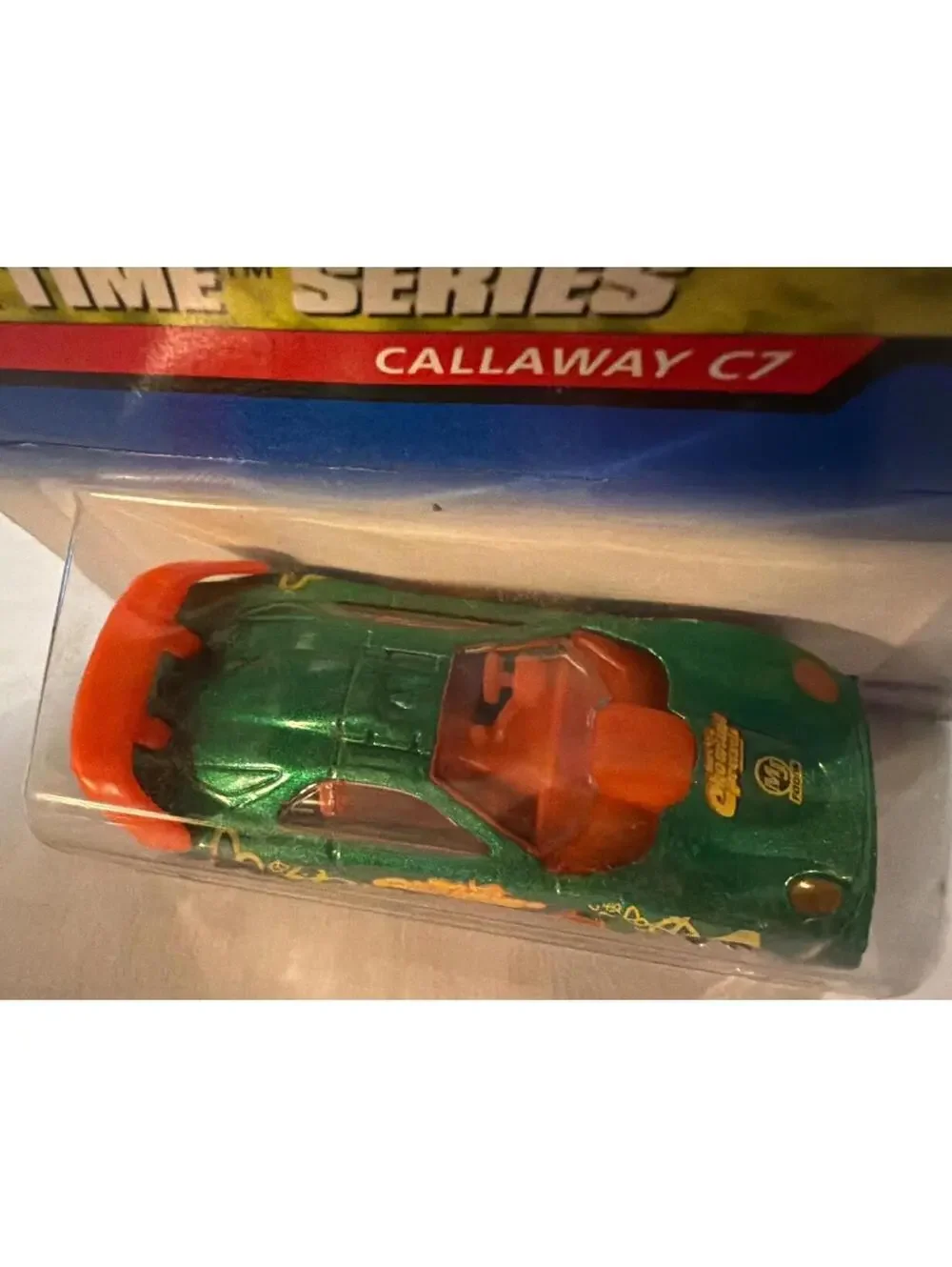 Hot Wheels Snack Time Series Callaway C7 Die-Cast Collectible Car